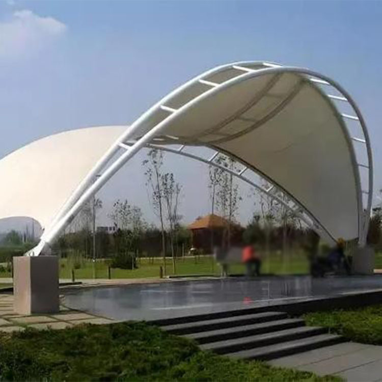 安达市膜结构景观棚