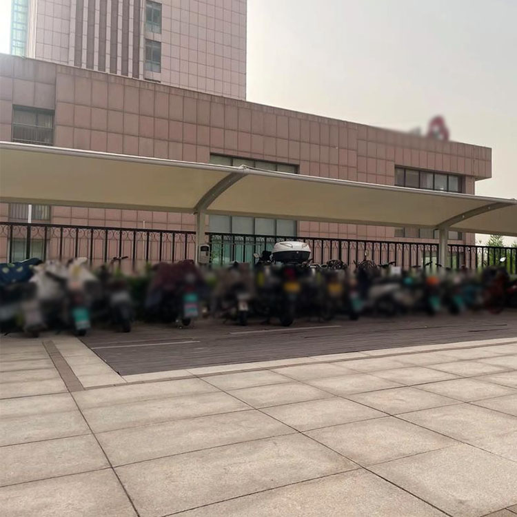 安达市膜结构电动车棚